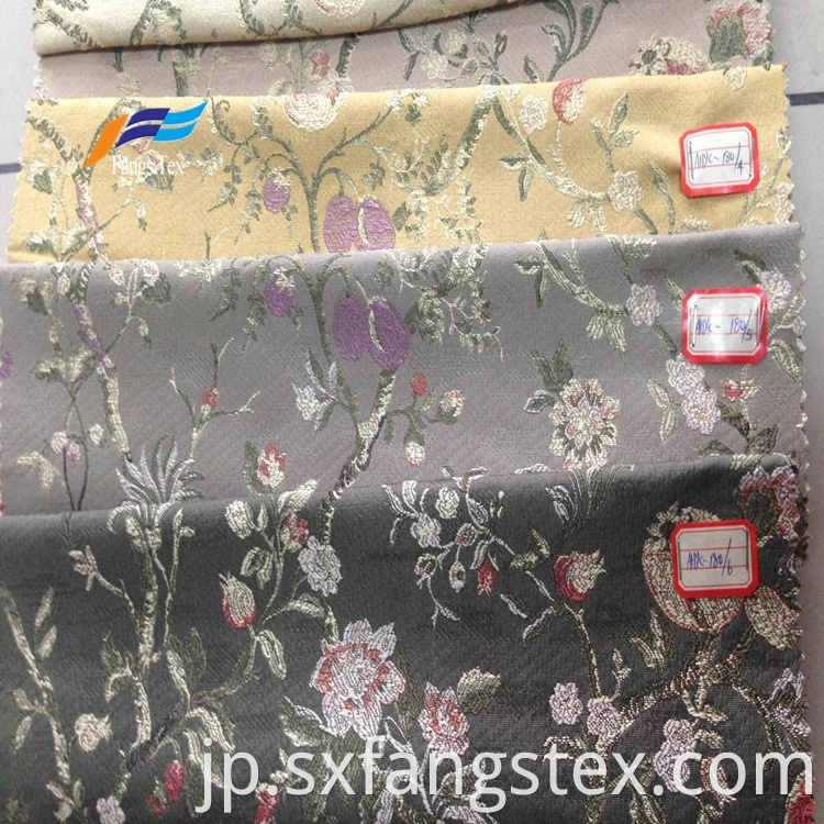 Elegant Home Textile 100% Polyester Jacquard Curtain Fabrics 1